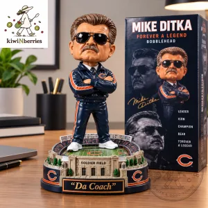 Mike Ditka Da Coach Chicago Bears Bobblehead Figure