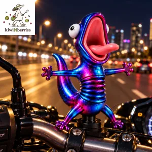 Funny Screaming Lizard RIDEBUDDY Motorcycle