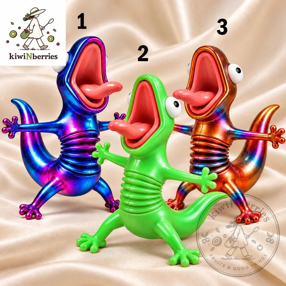 Funny Screaming Lizard RIDEBUDDY Motorcycle