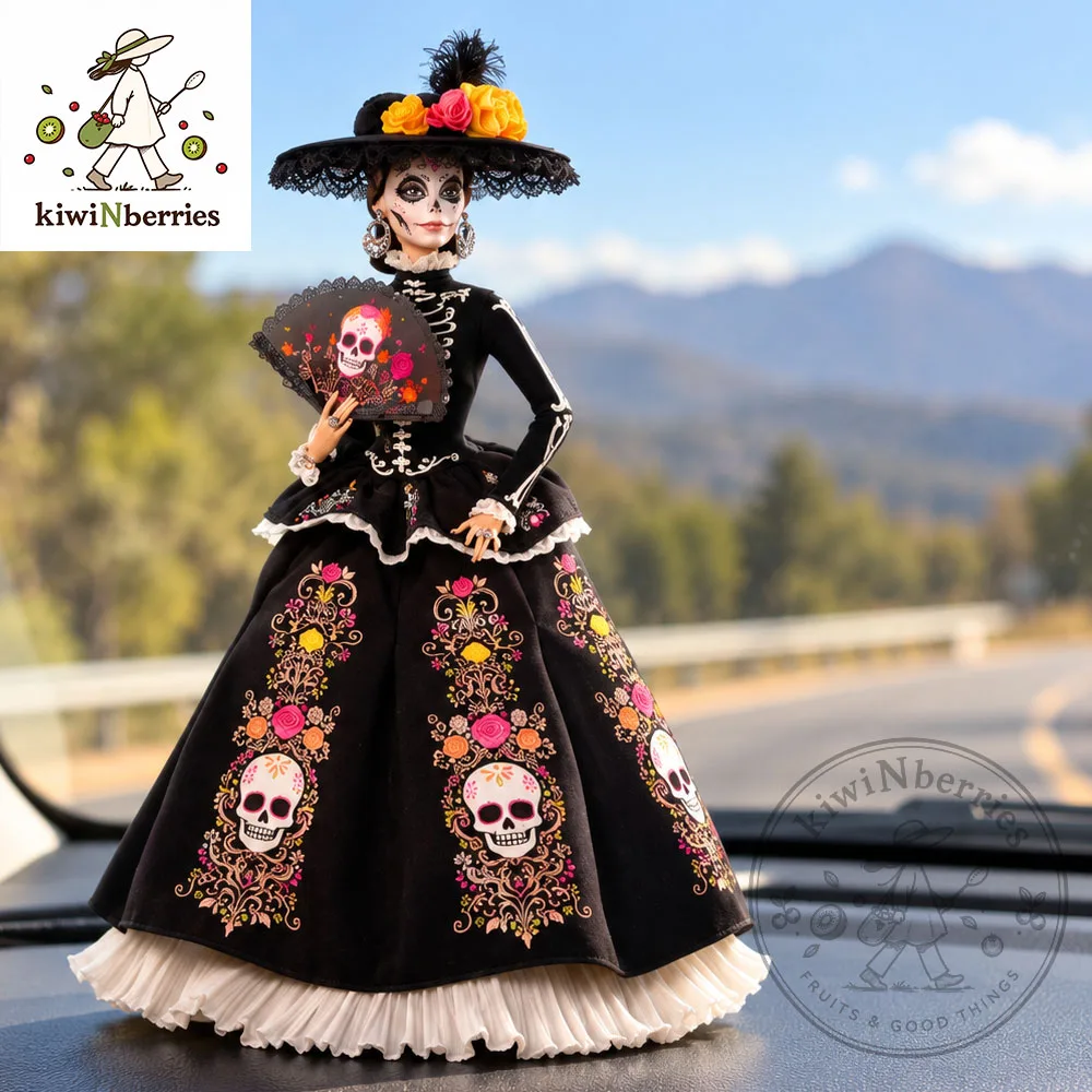 La Catrina Day of the Dead Doll Figurine – Mexican Sugar Skull Lady (2) La Catrina Day of the Dead Doll Figurine – Mexican Sugar Skull Lady – image 2 of 3