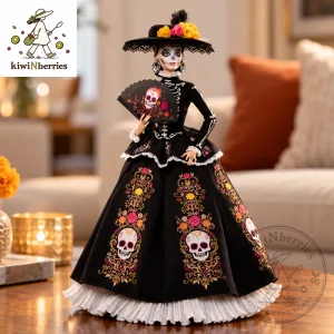 La Catrina Day of the Dead Doll Figurine – Mexican Sugar Skull Lady 5 La Catrina Day of the Dead Doll Figurine – Mexican Sugar Skull Lady
