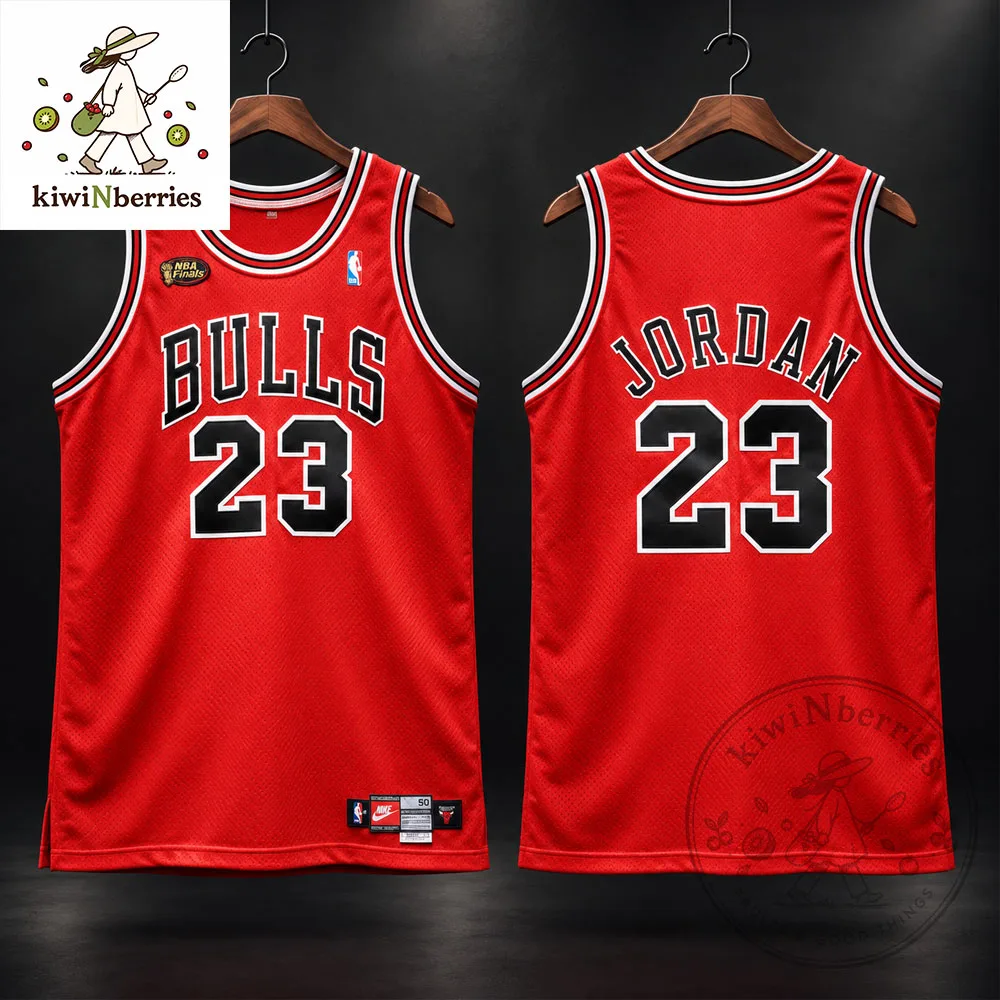 Michael Jordan #23 Chicago Bulls 1998 NBA Finals Retro Basketball Jersey