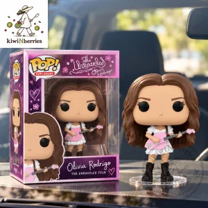 Olivia Rodrigo Pink Guitar The Unraveled Tour Funko Pop Figure