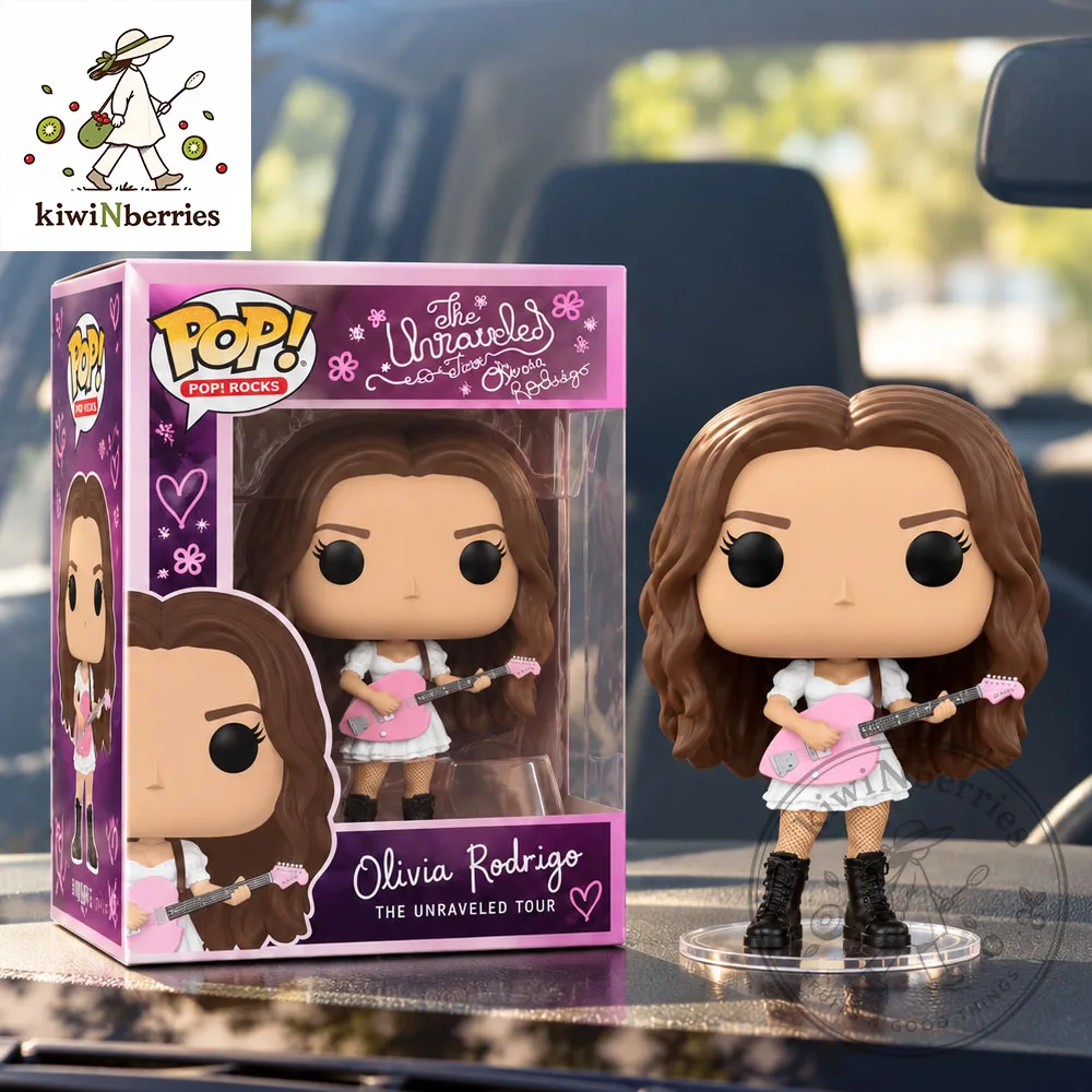 Olivia Rodrigo Pink Guitar The Unraveled Tour Funko Pop Figure