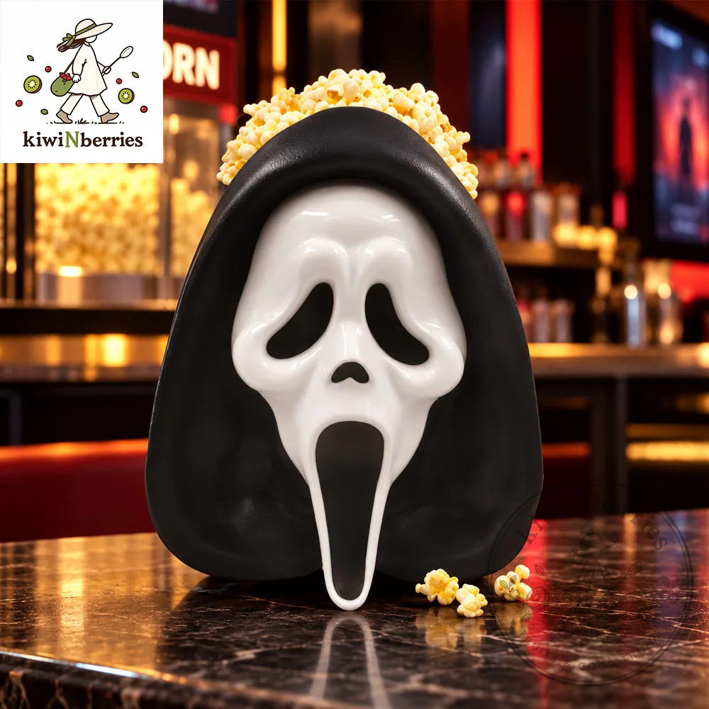 Ghostface Scream Popcorn Bucket - Do You Like Scary Movies Halloween Horror Snack Bowl (2) Cinemark Scream Popcorn Bucket 2026 – Ghostface Do You Like Scary Movies – image 3 of 3