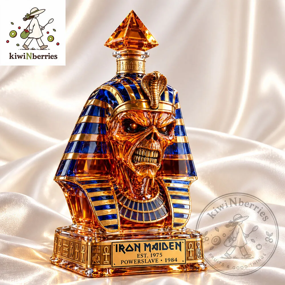 Iron Maiden Powerslave Eddie Whiskey Decanter
