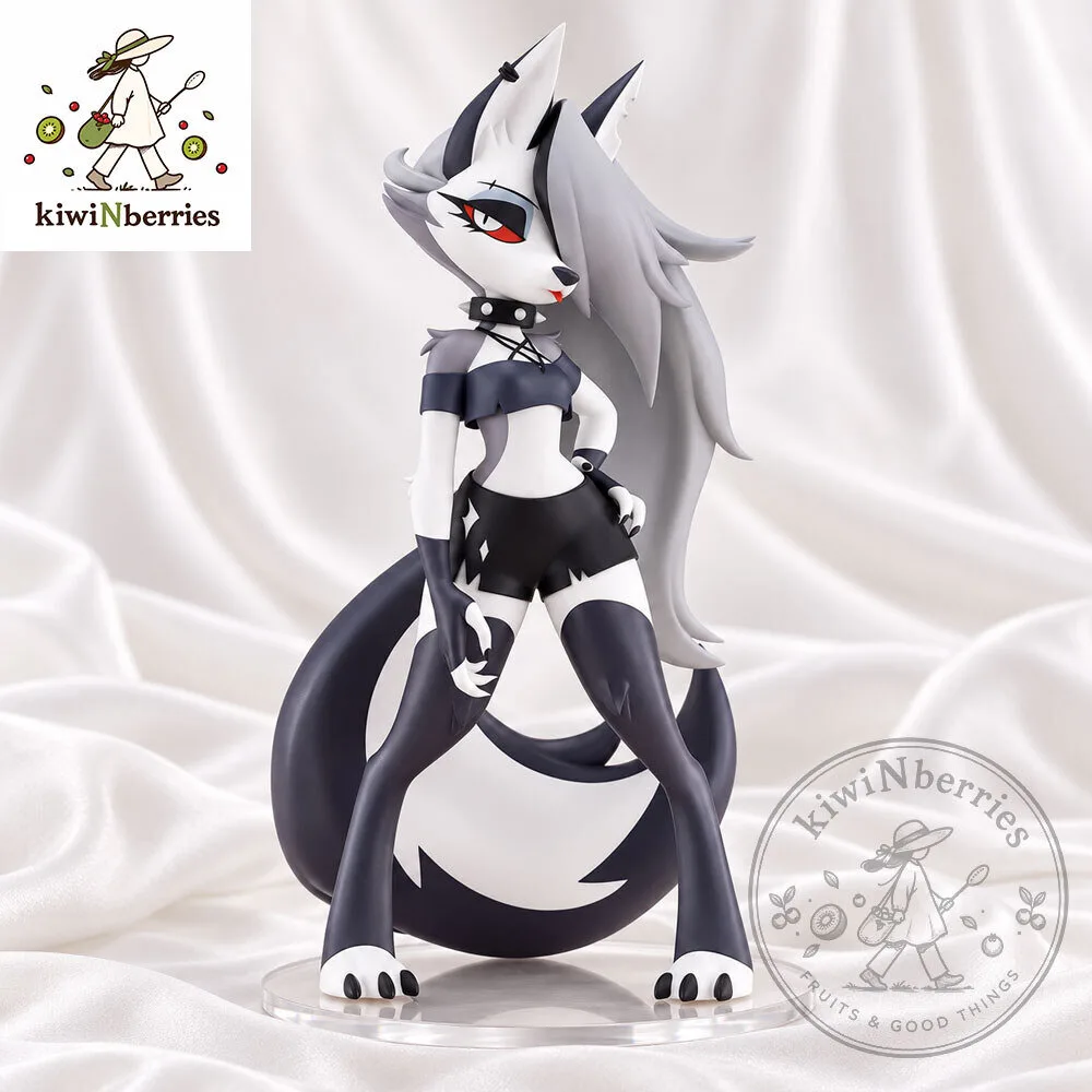 Loona Helluva Boss Anime Action Figure, Goth Wolf Girl Collectible Model Toy