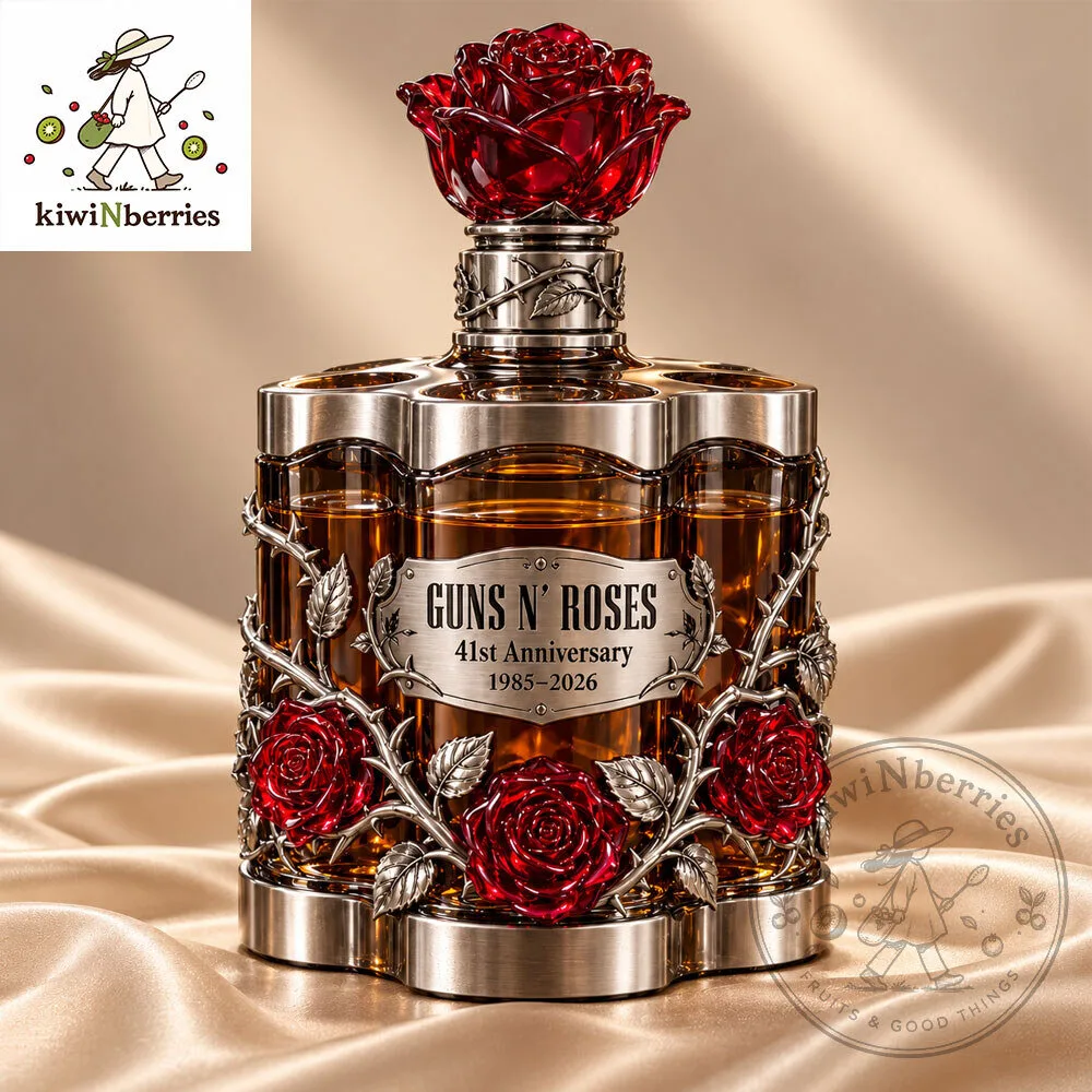 Guns N' Roses 41st Anniversary Whiskey Decanter